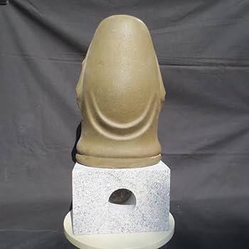 観世音菩薩 観音様 かんのん 仏像 仏頭 みかげ石 御影石 高さ約30cm Amazon.co.jp: 観世音菩薩 観音様 かんのん 仏像 仏頭 みかげ石