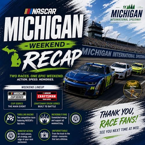 NASCAR Michigan 2026 Betting Recap (Ep. 810)