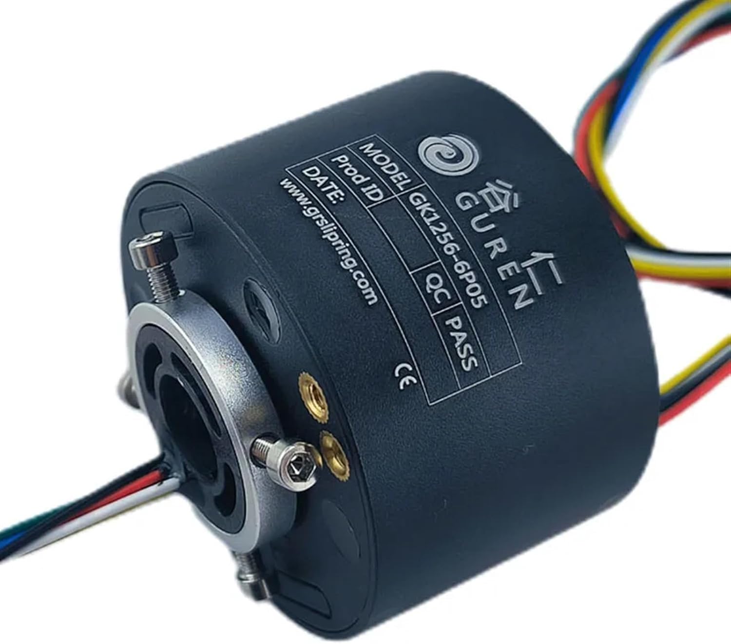 Wire joint connector through hole conductive slip ring inner diameter 12.7mm electrical connection connector rotary connector