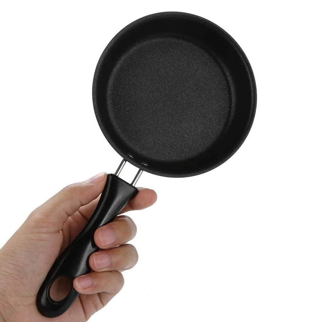 Topf, Pfanne, Edelstahl Bratpfanne Haushaltsküche Werkzeug Zubehör Kleine Bratpfanne Wok