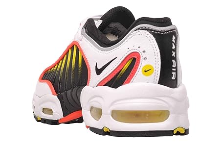 白兎　9.5 ✖️4本 Nike Air Max Tailwind 4 White Black Crimson Yellow Kid Size