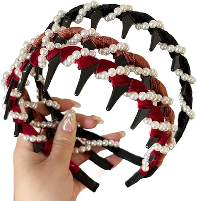 14 Engagement Party Theme Ideas That Match Any Style 11 Auiepet Vintage High Cranium Artificial Pearl Hairband, New Elegant Brai...