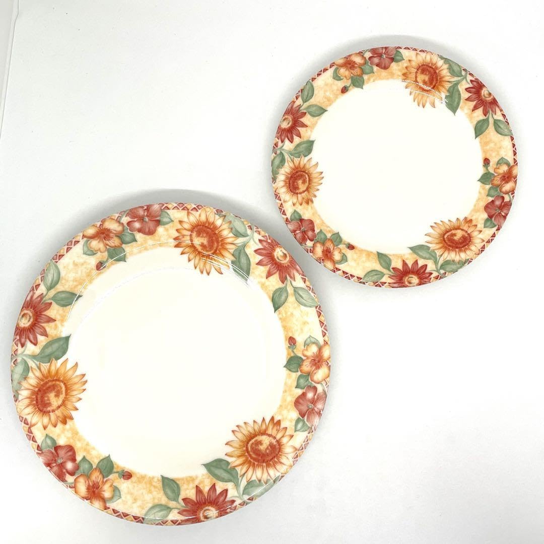 Royal Doulton ロイヤルドルトン サンバースト 向日葵 プレート6P