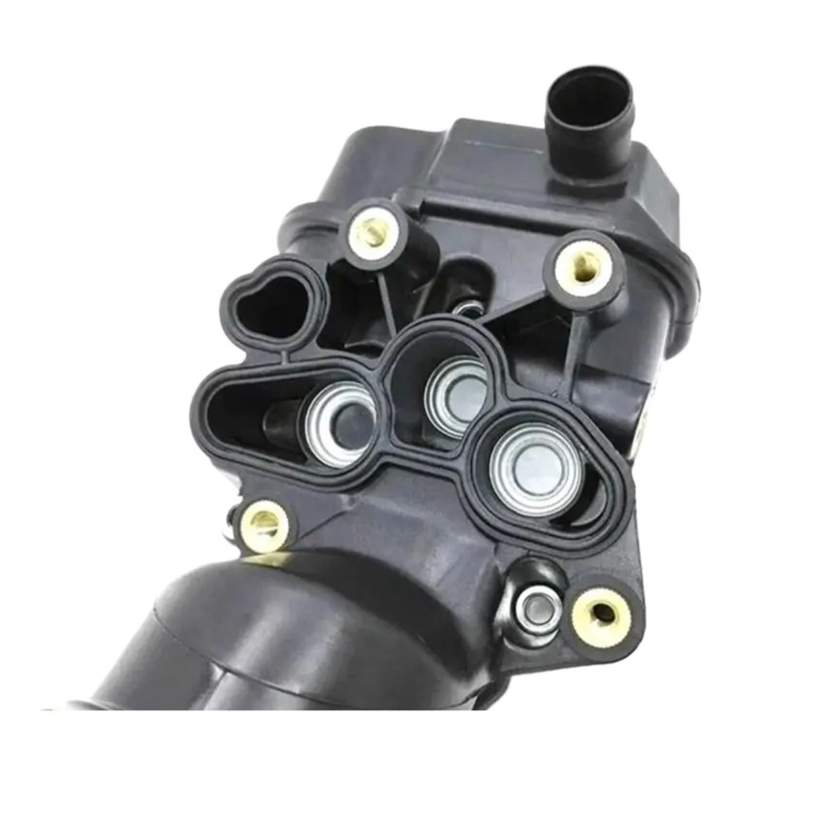 Carcasa del Filtro de Aceite L37A-06F115397J Filtro de Aceite Compatible con TT TTS A6 C6 A4 B7 A3 para VW Golf MK5 GTI R Adaptador 06F115397H 06F115397E Tapa del Filtro de Aceite