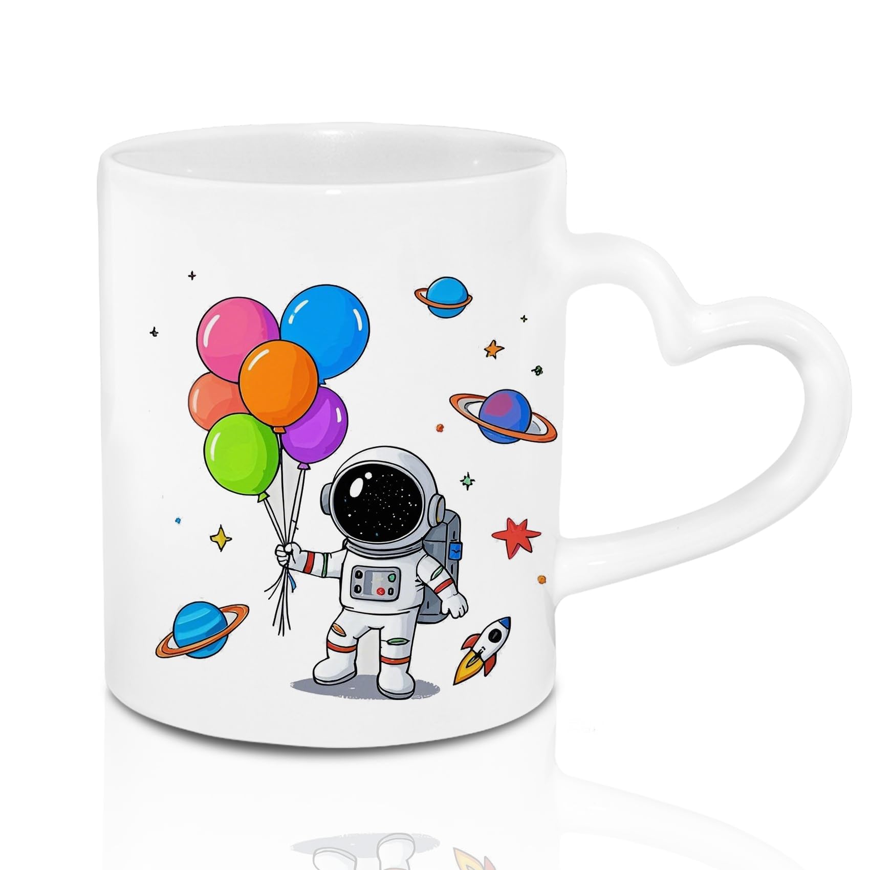 SUBLOVER Set di 48 sublimazione spazi vuoti in ceramica bianca Tazas para tazze da caffè 325 ml sublimazione tazze sfuse per Natale per tazza pressa macchina