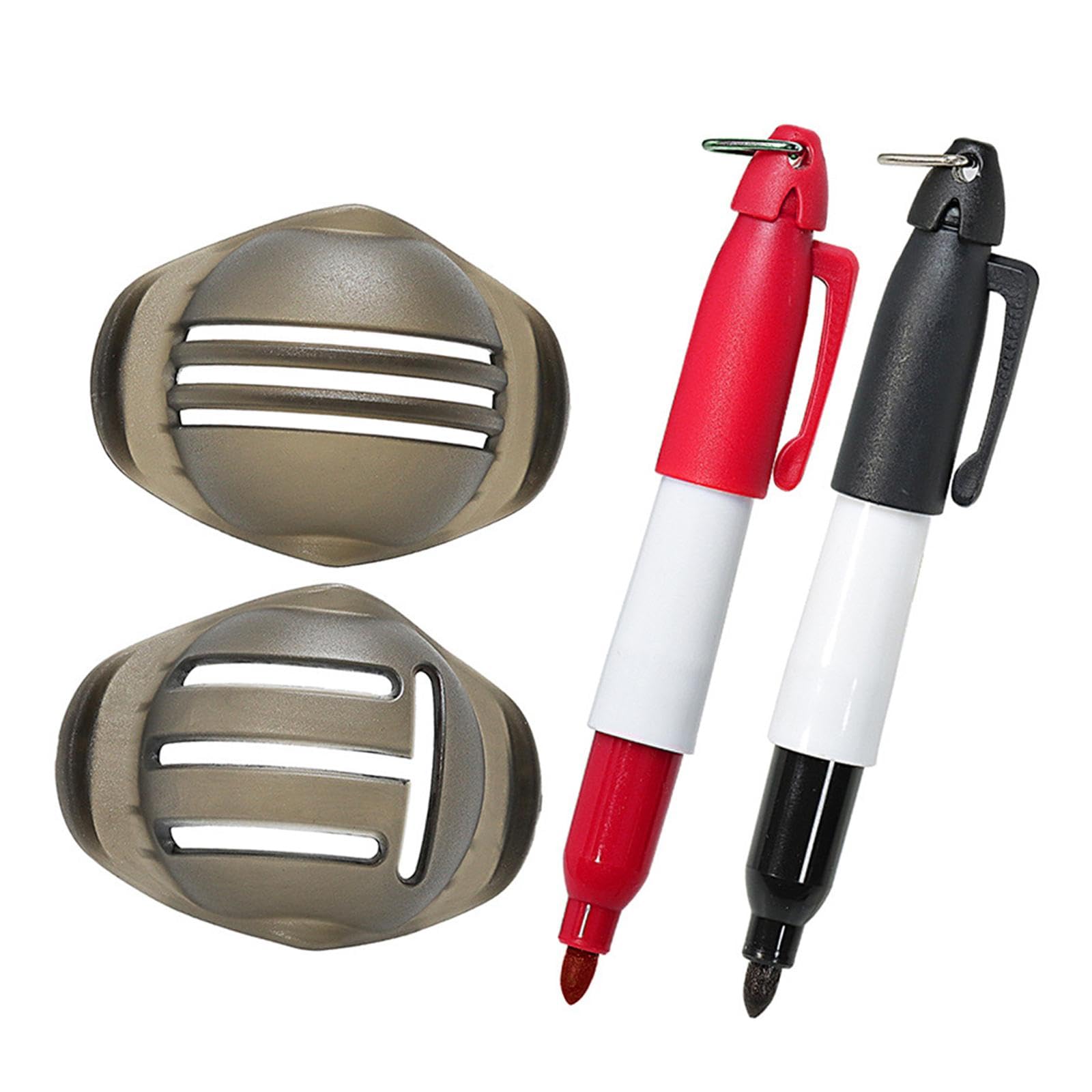 Enakshi (LABEL) 2X Golf Ball Marker Set Putter Putting Golf Ball Alignment Tool for Gift Men (B0DHY2DB18) Amazon Price History, Amazon Price Tracker