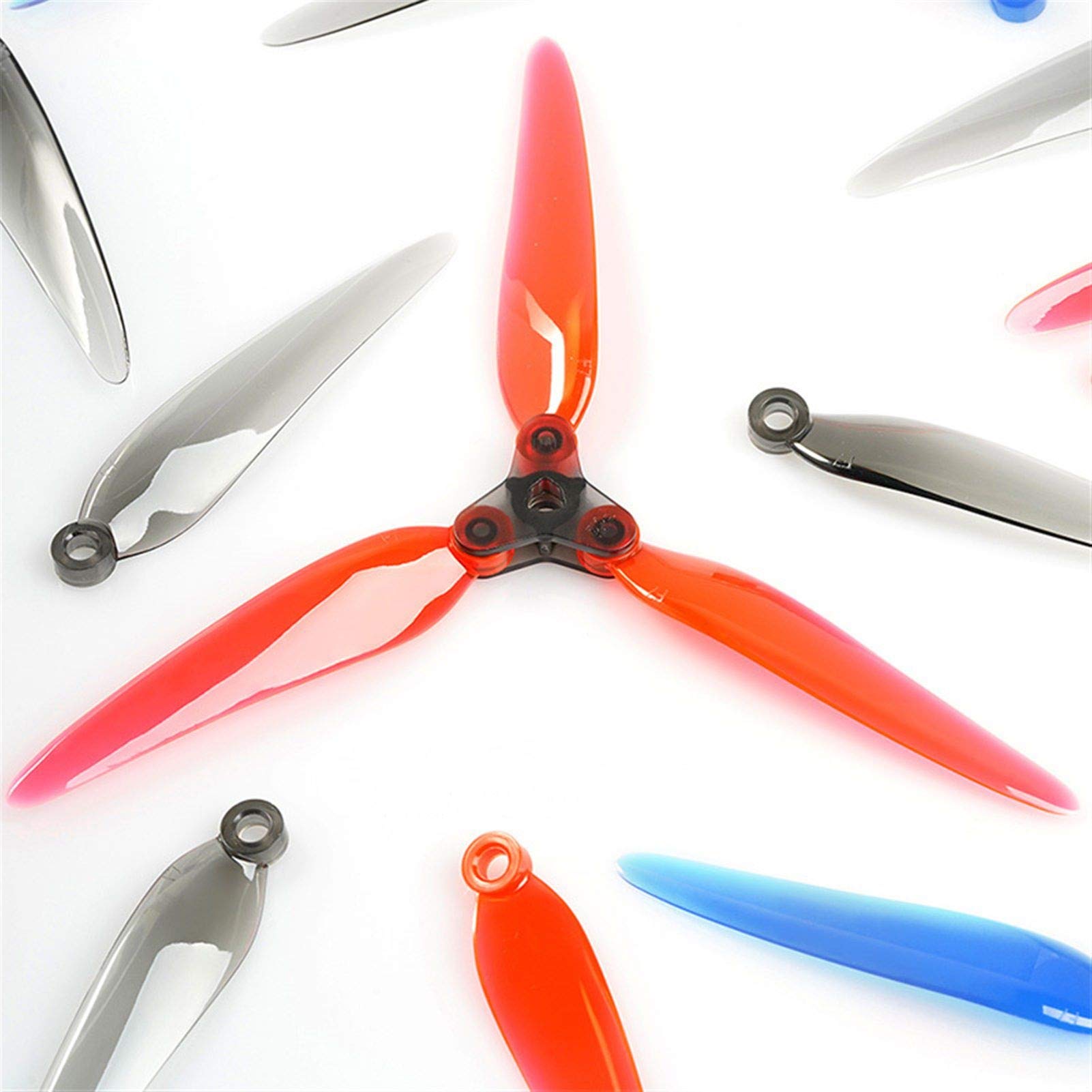 6Paips/12Pairs 7" Fold F7 7inch 7051 3-Blade składany śmigło dalekiego zasięgu RC Drone FPV Freestyle 4S / 6S 7inch
