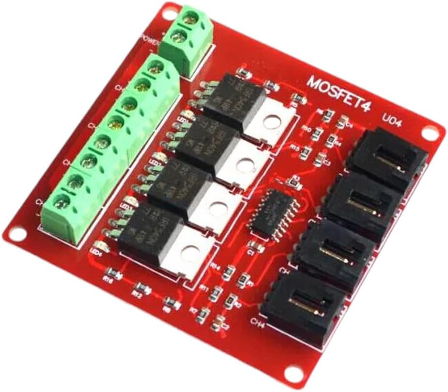 Four Channel 4 Route MOSFET Button IRF540 V4.0+ MOSFET Switch Module for New for Arrival 2025 High for Quality