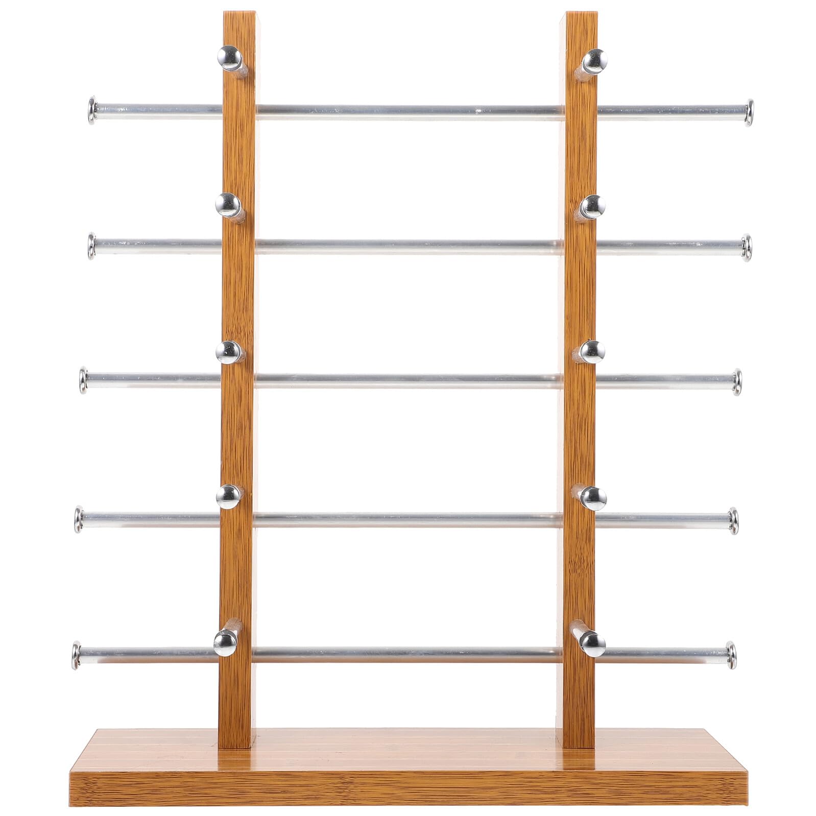 FOMIYES Espositore Occhiali in Legno Set 1, Supporto da Banco Elegante