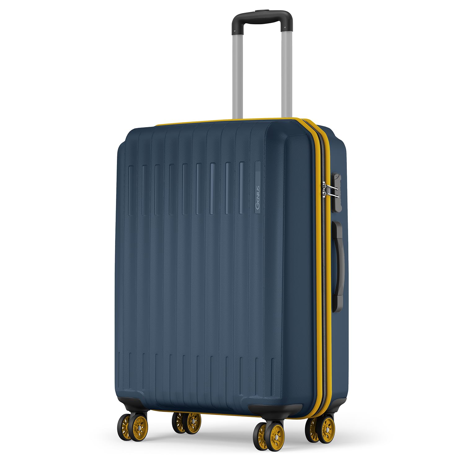 Safari Genius Alley 55cm Cabin Trolley Bag Hard Case Polypropylene, 4 Spinner Wheels, 360 Degree Wheeling Carry on Luggage, Travel Bag, Suitcase, Trolley Bags, Flintstone Softline (Grey) — Amazon image 27