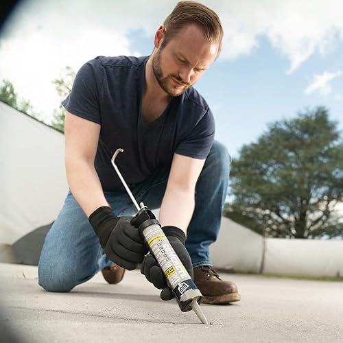 Miniatura 3 de DAP 7079808676 Relleno de concreto, gris texturizado, 10 onzas (paquete de 2)