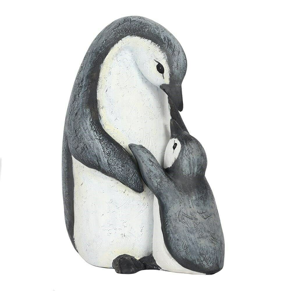 Home Decorative Grey Loving Mum Waddle I Do Penguin Ornament,