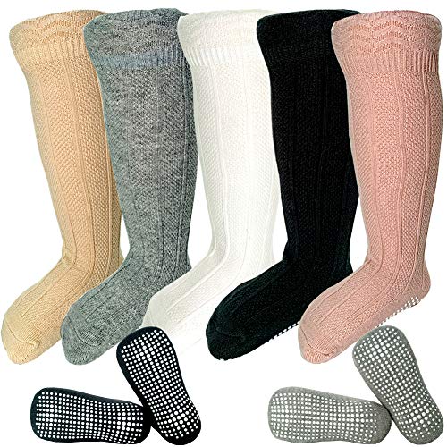 Baby Infants Girls Boys Knee High Socks Toddler Tube Ruffled Stockings