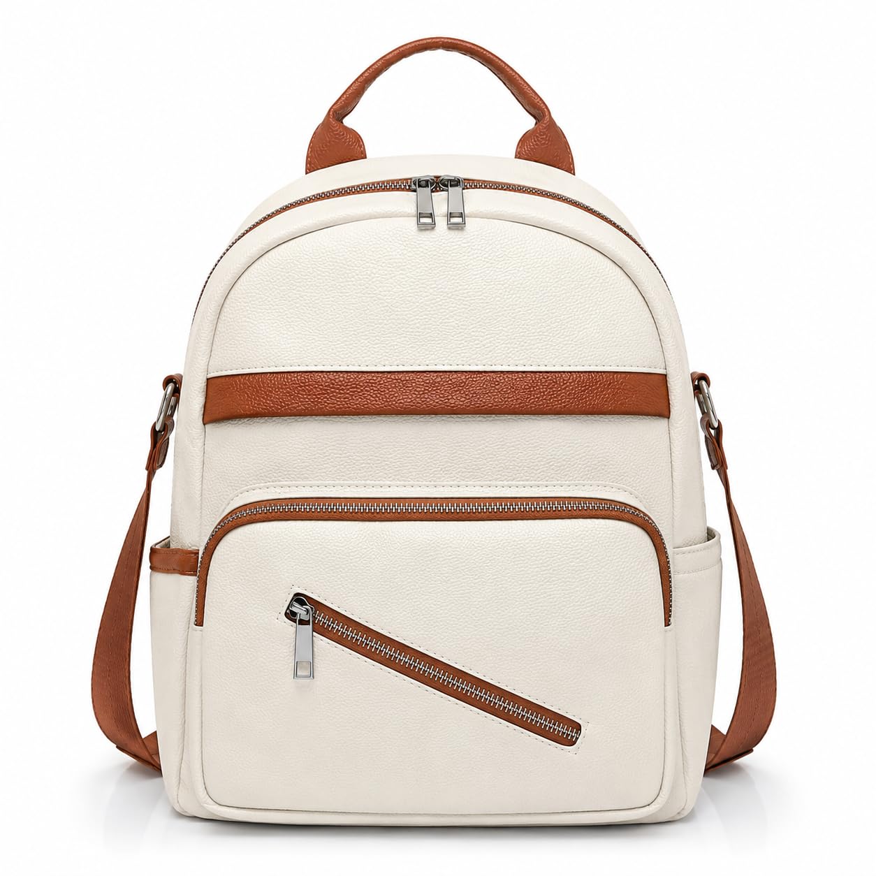 classic smuggler Leather Backpack for Women & Girls – Elegant Backpack Purse with Adjustable Shoulder Straps, Stylish Leather Travel & College Bag, Fashion Gift for Sister, Mother-picture-14