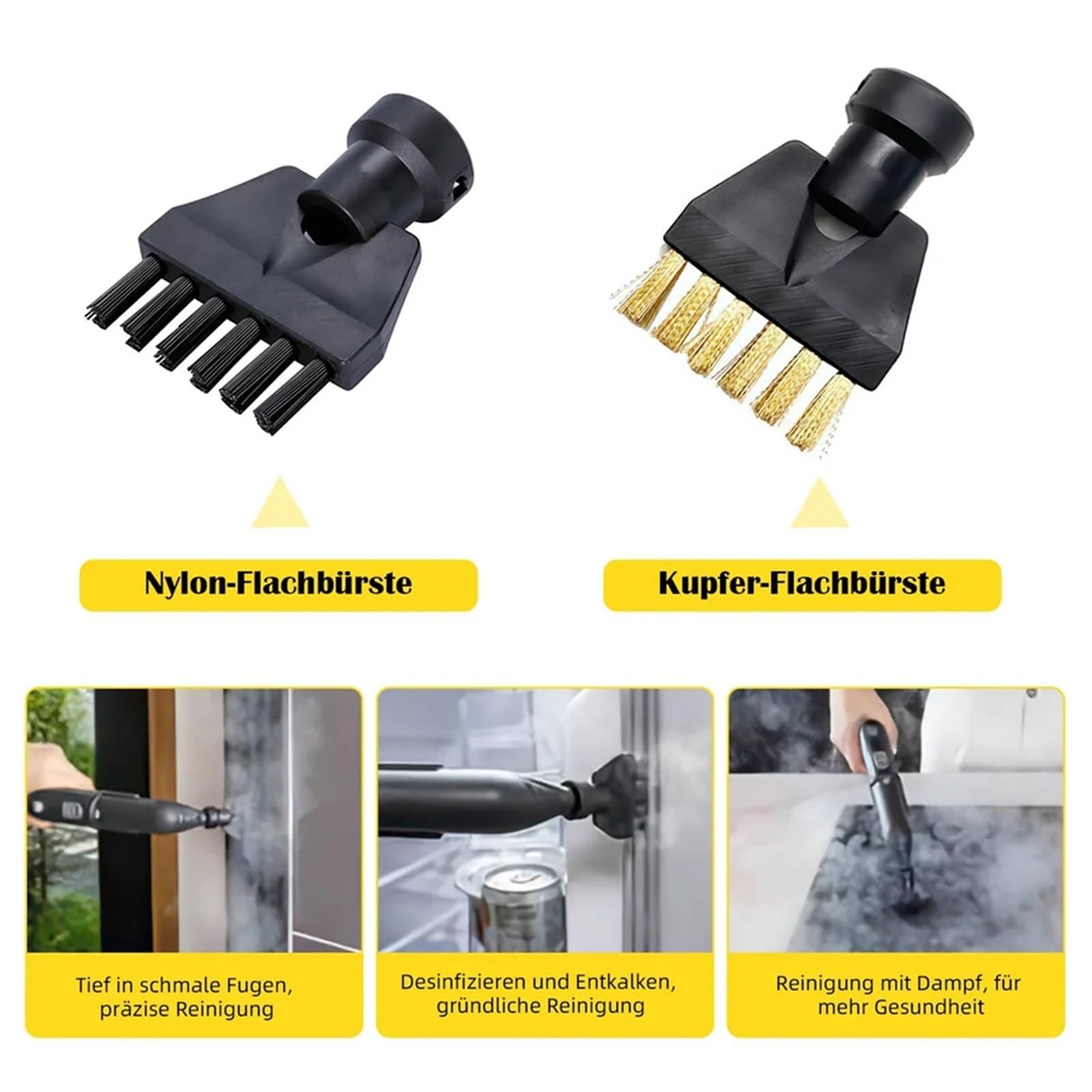 Compatibile con Karcher, Set Accessori SC1-SC5, per Pulitore Vapore