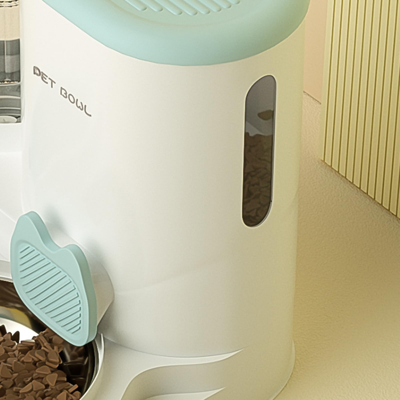 Gamelle automatique pour animaux de compagnie - Distributeur d'eau pour chiens et chats avec capacité | Station d'alimentation et d'eau créative à long terme avec filtre pour aliments humides