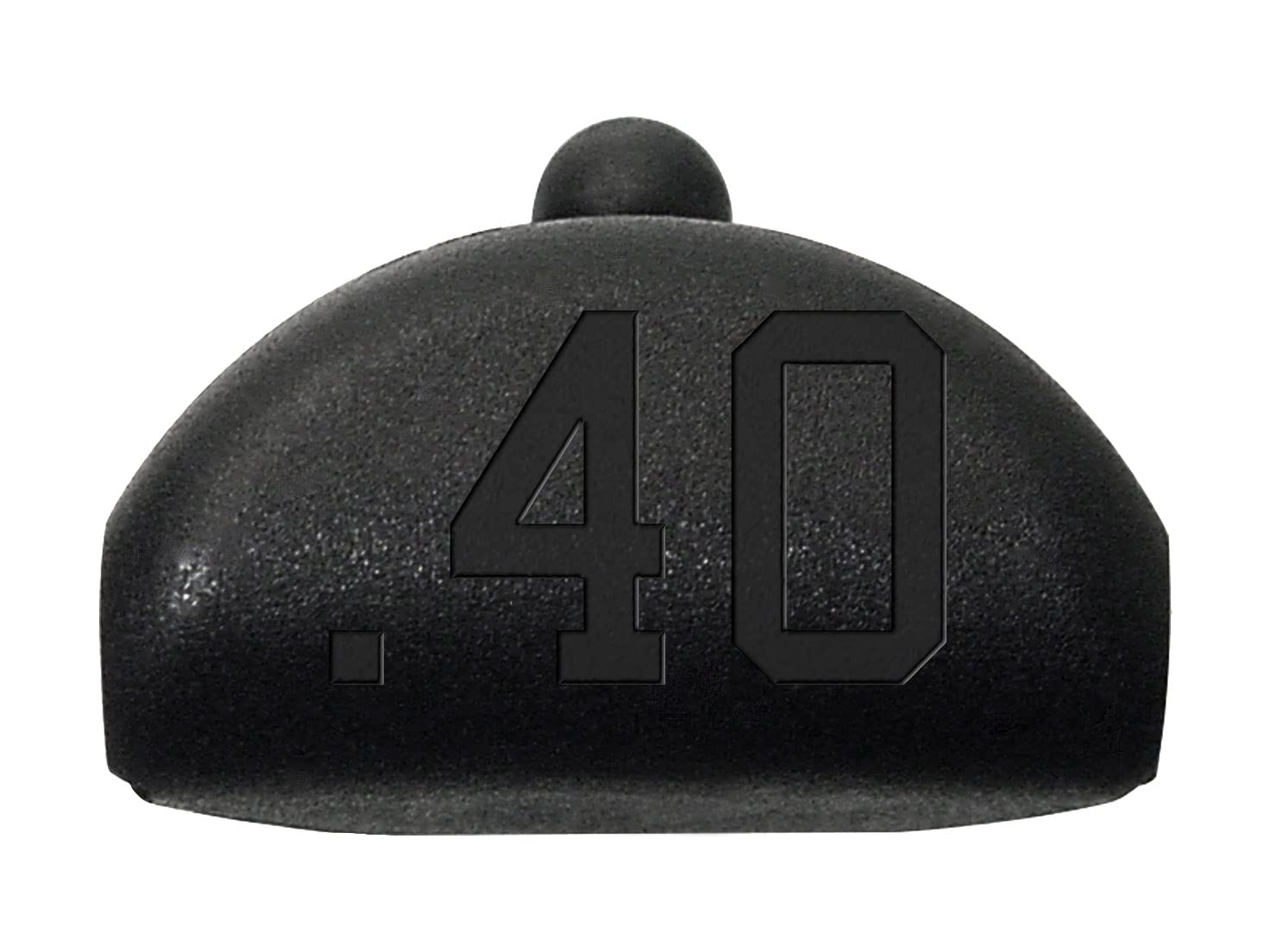 Grip Frame Plug for Glock Gen 4-5 Models 17 19 22 23 24 31 32 34 35 9MM .40 S&W .357 SIG Laser Engraved Polymer in Black - .40 Caliber