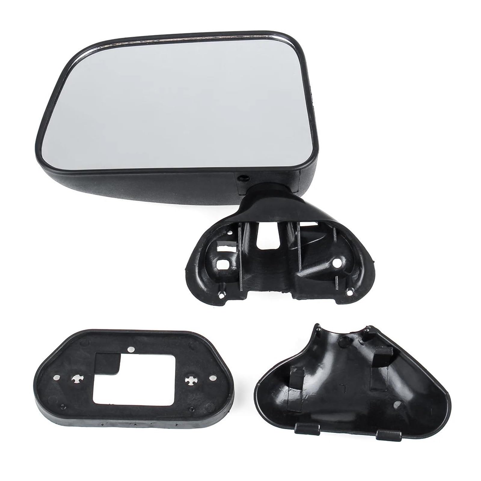 Espejos retrovisores completos para Toyota Hilux 1988 1989 1991 1992 1993 1991 1995-2005 1 Par De Espejos Retrovisores para Puerta Coche Color Negro Seguridad En La Conducción Derecho-Espejo Completo