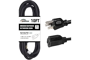 10FT Outdoor Extension Cord