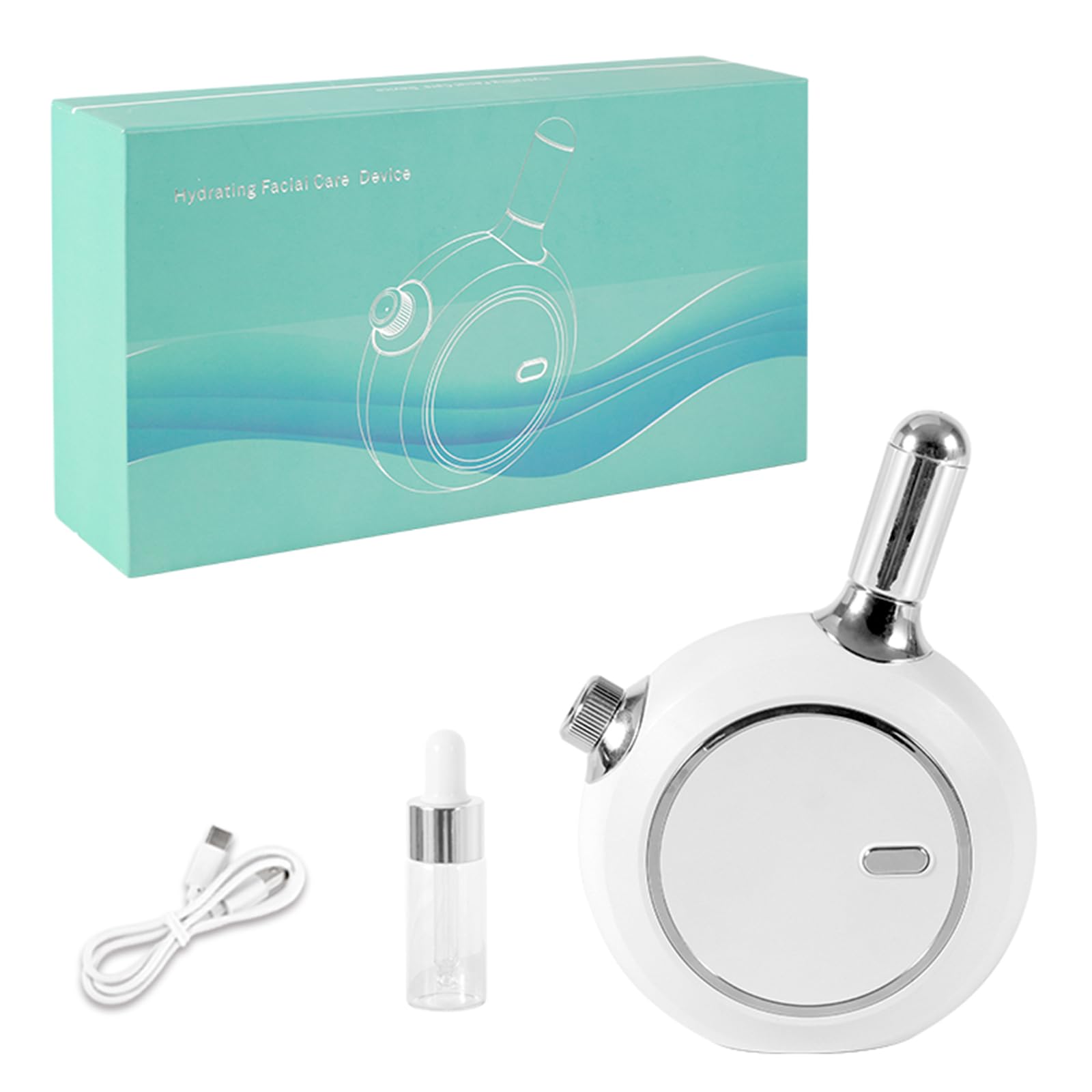 Vaporizzatore facciale SPA+, Best Professional Nano Ionic Warm Mist, nebulizzatore viso da donna, umidificatore portatile, per pulire e stringere la pelle, idratazione quotidiana per il massimo