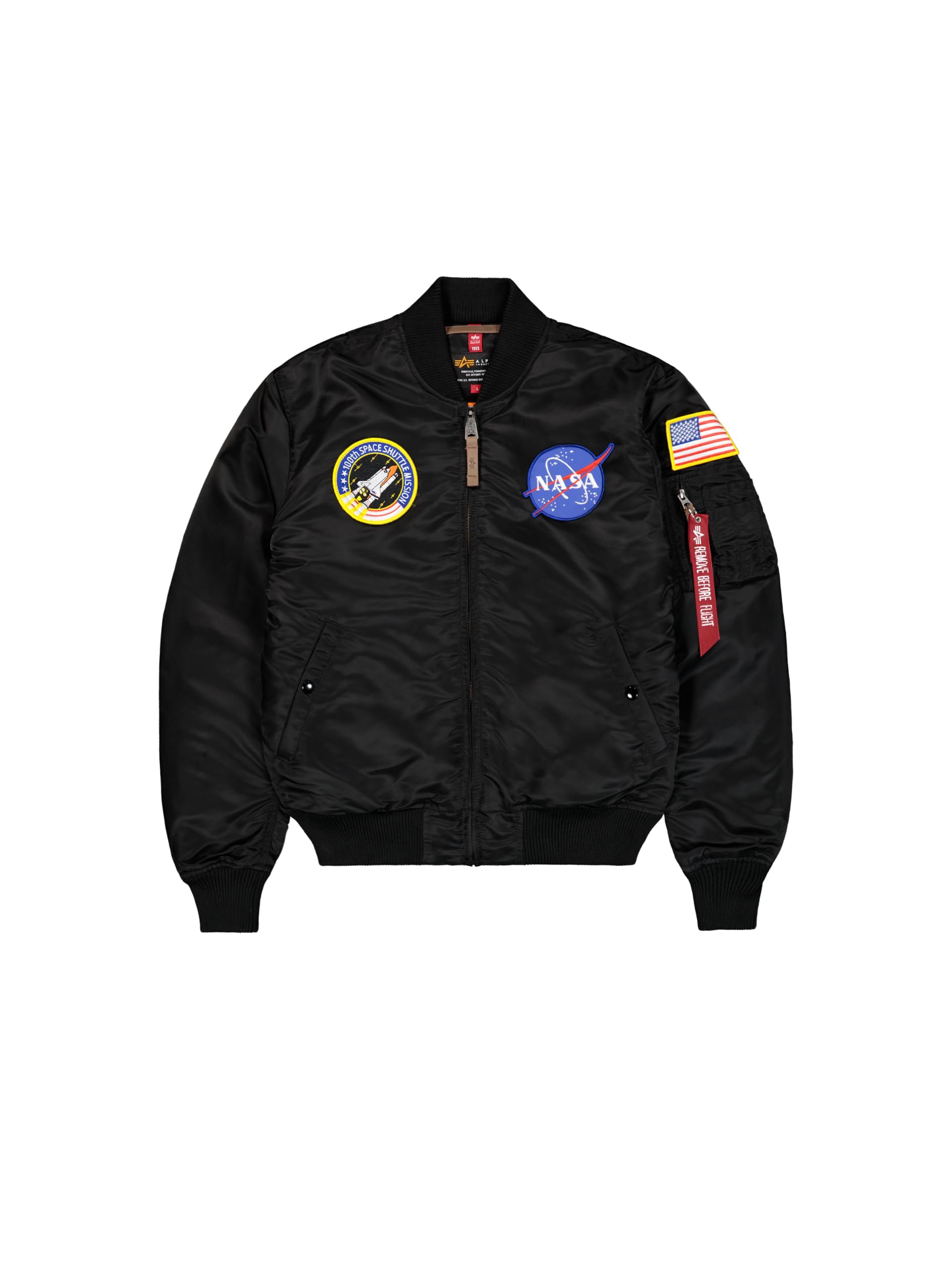 ALPHA INDUSTRIES Herren MA-1 VF NASA Slim Bomber Jacket