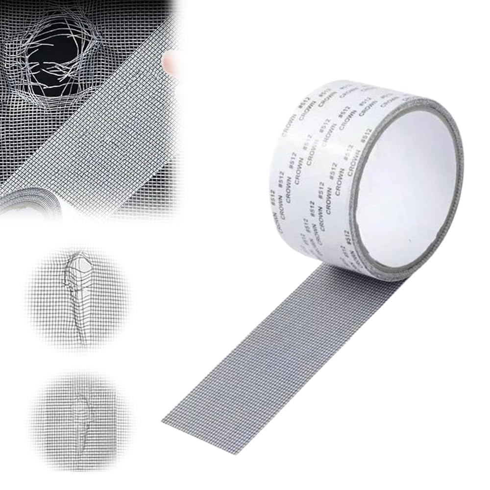 Strong Adhesive Tape for Window Screen Repair Tear Holes, Waterproof and Mosquito-Proof Glass Fiber Household self-Adhesive Screen Window Door and Window Repair Patch Kit-picture-18