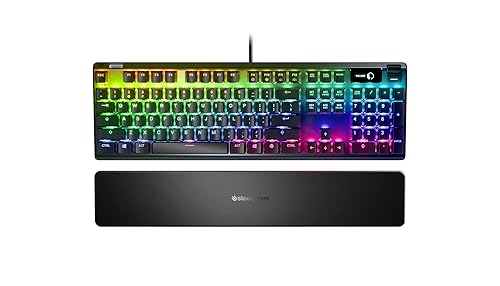 SteelSeries Teclados mecánicos Apex 7 TKL, teclado mecánico para juegos