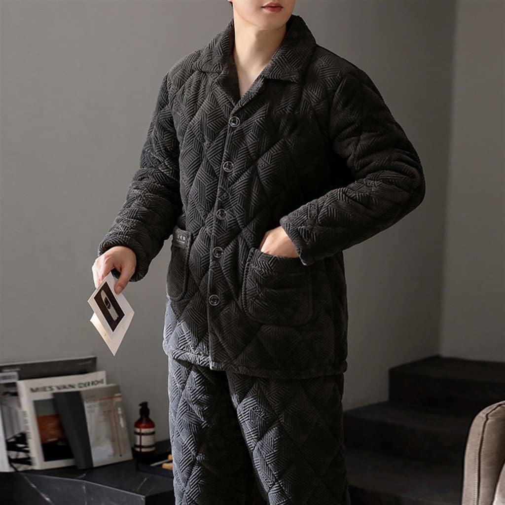 Winter Thickened -thick Quilted Plus Velvet Coral Fleece Flannel Home Service Autumn and