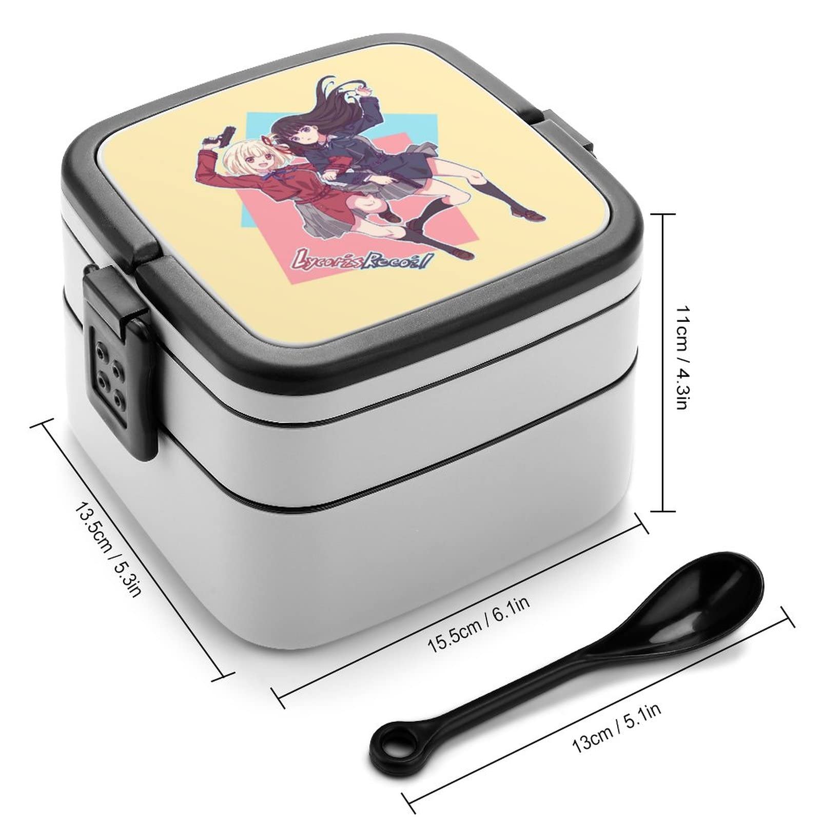 Amazon | 弁当箱 2段 リコリス・リコイル(1) おべんとう箱 ランチ 