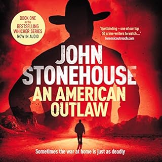 An American Outlaw Audiolibro Por John Stonehouse arte de portada