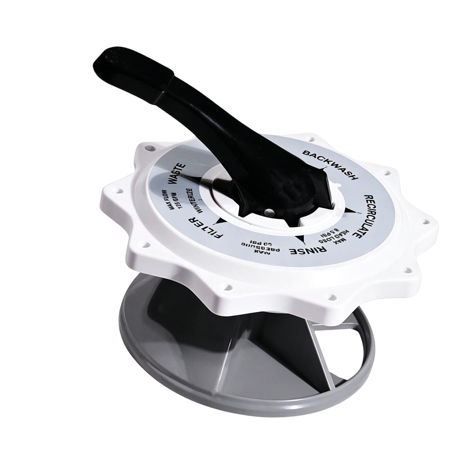 CUNZJIA 2 Inch Top Mount Swimming Assembly with EPDM Gasket and Control Handle for Multiport Systems