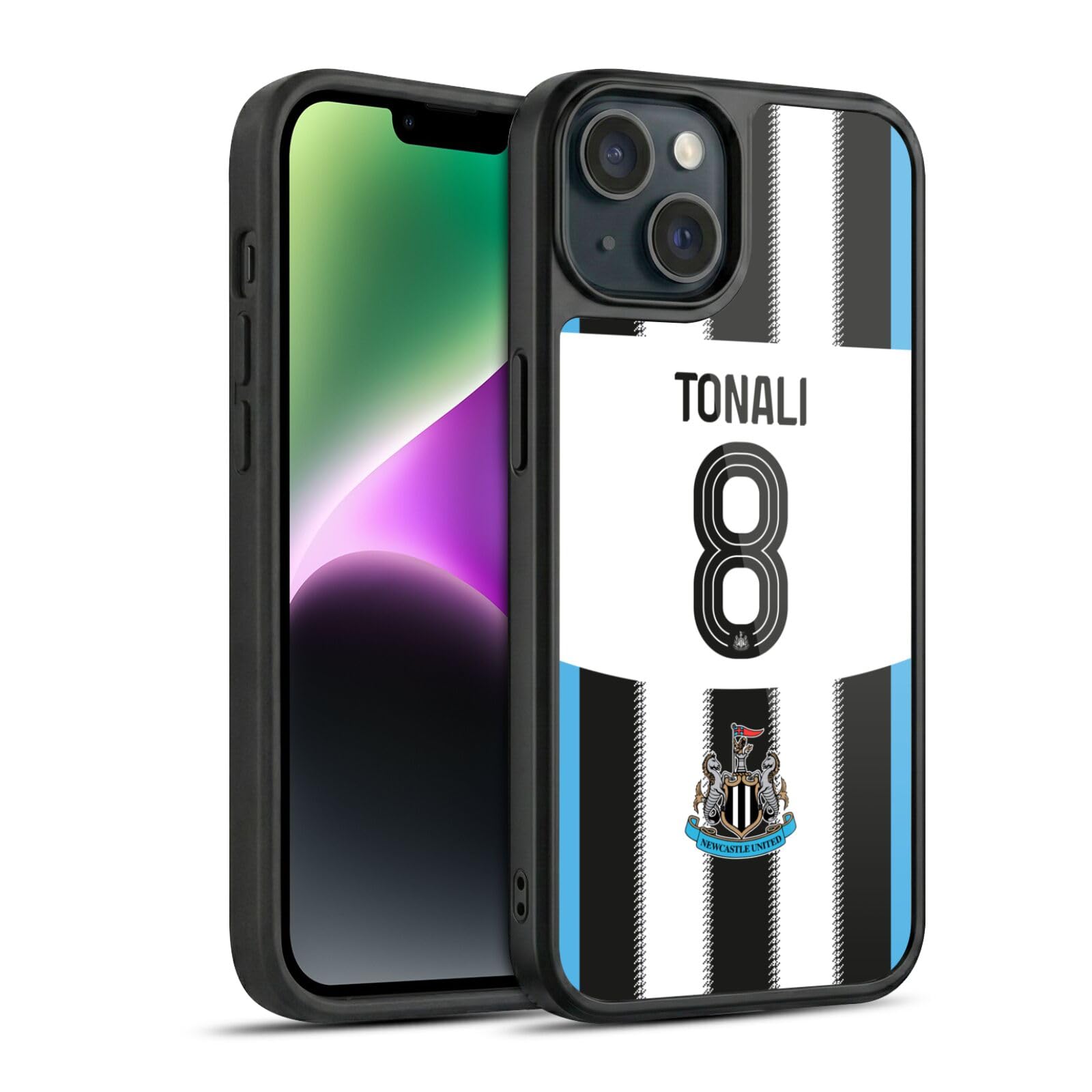 Coque renforcée iPhone 14 Sandro Tonali pour éviter les bris d'écran - 8