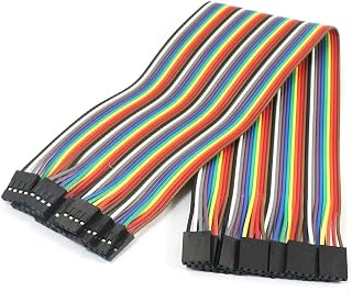 10st 2,54mm 4P-4P F/F less Jumper Cable Wire Connector 30cm(10 stücke 2,54mm 4P-4P F/F Lӧtеn Drahtlose Kabelverbinder 30 cm