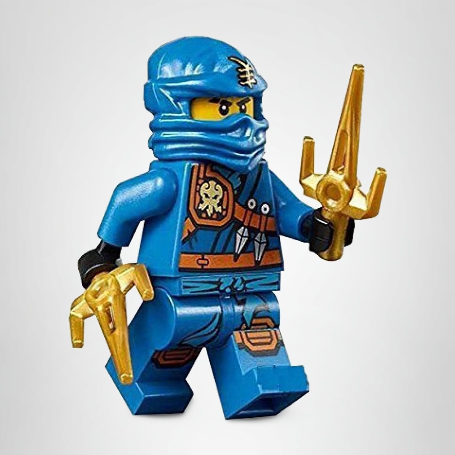 のんです¨̮ )/ Amazon.com: Lego Ninjago Minifigure - Jay Zukin Robe Jungle Blue