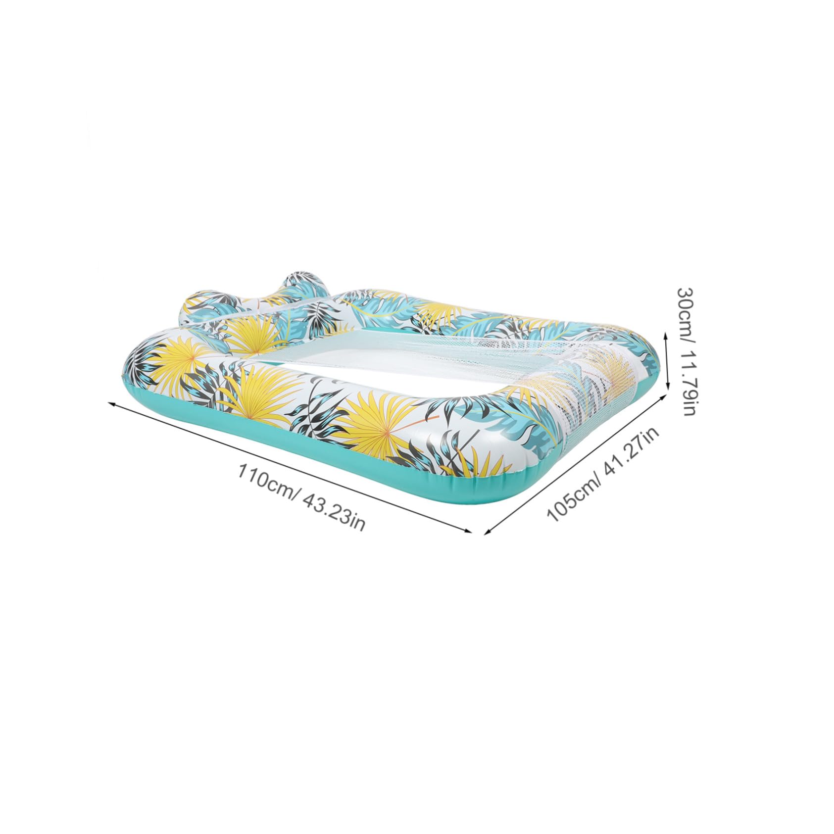 Toddmomy Poltrona Gonfiabile Comoda e Versatile Rete Traspirante in Pvc per Piscina Galleggiante Resistente e Leggero per Relax in Acqua per Momenti di Svago Estivi