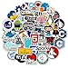 Ayrsjcl 50pcs Stickers pour Ordinateur Portable Sticker Sticker pour Programmation De Développeur Cahier D'ordinateur Computer Computer (Style Aléatoire)