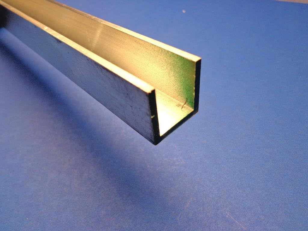Industrial Metal Sales 6063 T52 Aluminum Channel 1" x 1