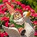 Zaer Ltd. Classic Spring Gnome Garden Statue in Assorted Styles (Gnome Riding Duck)