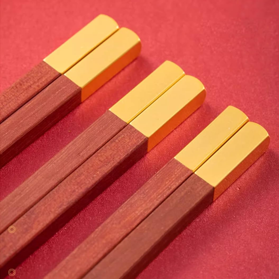 Baguettes, coffret cadeau de baguettes réutilisables en bois de qualité supérieure, baguettes personnalisées gravées avec des noms personnalisés, Ca T ( Color : R )