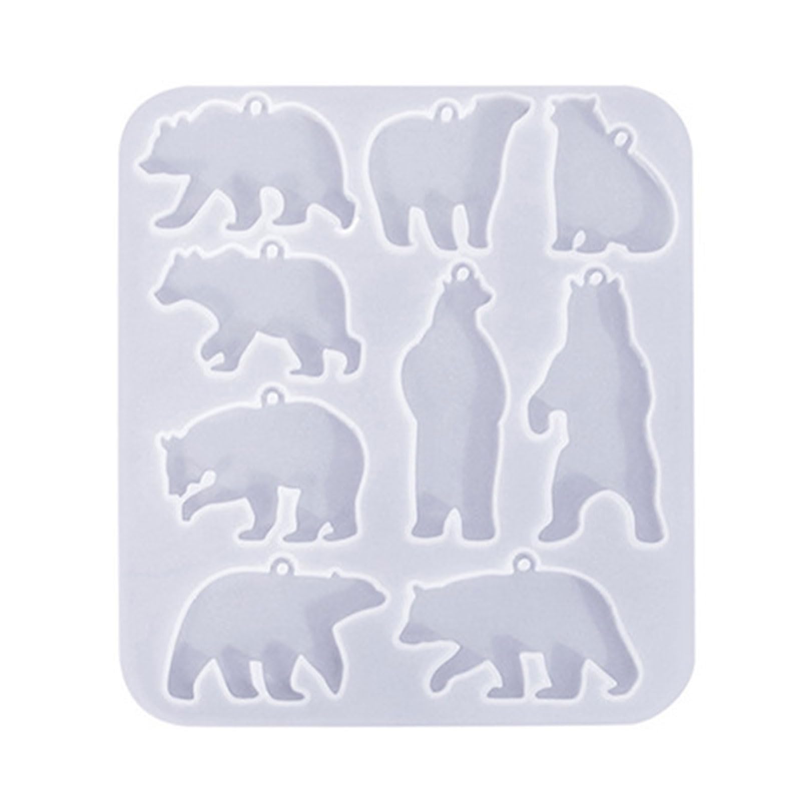 NONGYU Ear Rings Epoxy Mould Eye Catching Animal Earrings Mold Customized Ear Pendant Silicone Molds for Craft Enthusiasts