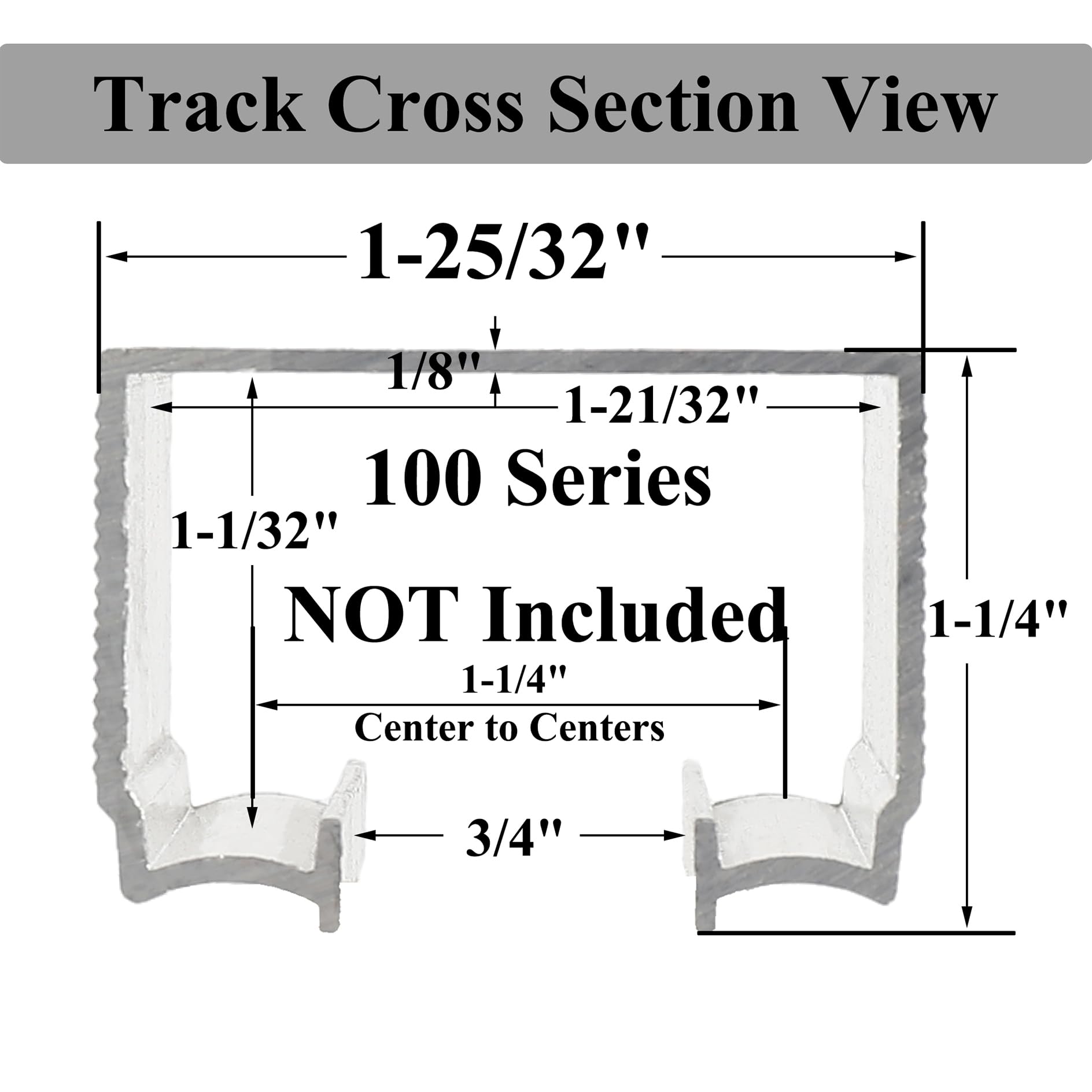 2 Set Pocket Door Soft Close Top Hanger Assemblies Fit for Johnson P/N #1060 & #1062, Works with 100, 134F, 138F, 2610F Series Track, 1" Nylon Ball Bearing Tri-Wheel, Bi-Direction — Amazon image 2