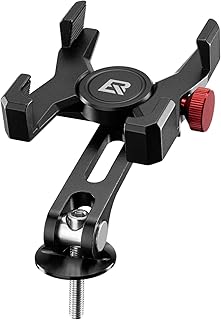ROCKBROS Bike Phone Holder, Aluminum Bike Phone Mount Holder,Handlebar Mounted Cell Phone Holder for 4.7-7.1 Inch Phones H... Price In India