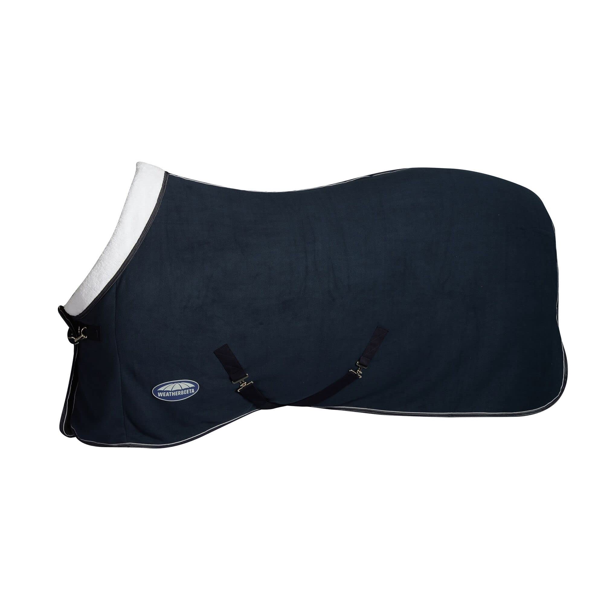 Weatherbeeta 2022 Sherpa Fleece Cooler Cuello Estándar 100391 - Azul Oscuro/Blanco -