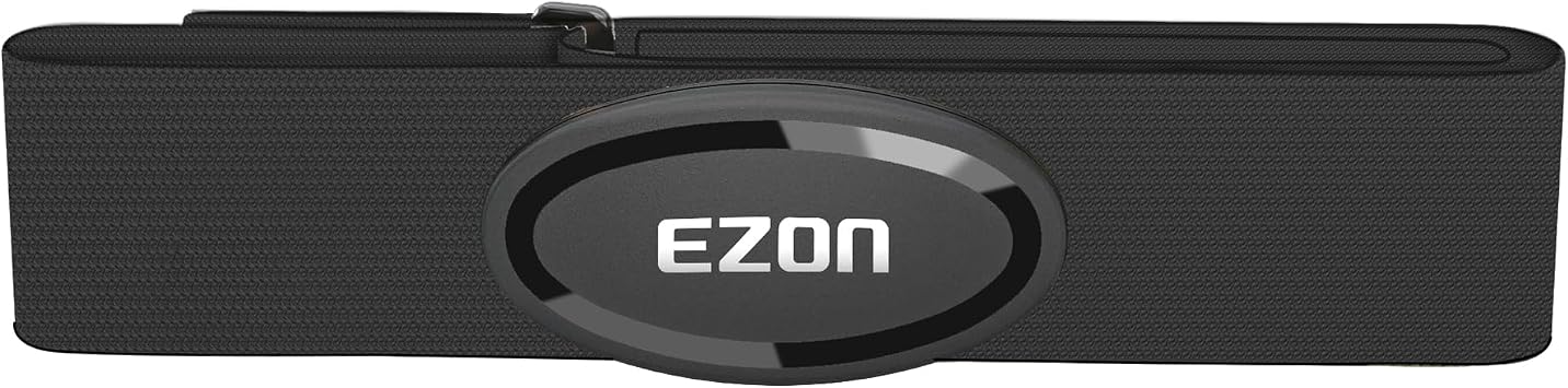 EZON Heart Rate Monitor Chest Strap C009Pro,ANT+& Bluetooth 5.1 Dual Protocol,Up to 400H Battery Life,Compatible with Polar/Strava/Wahoo/Peloton,Ideal for Fitness Training Cycling