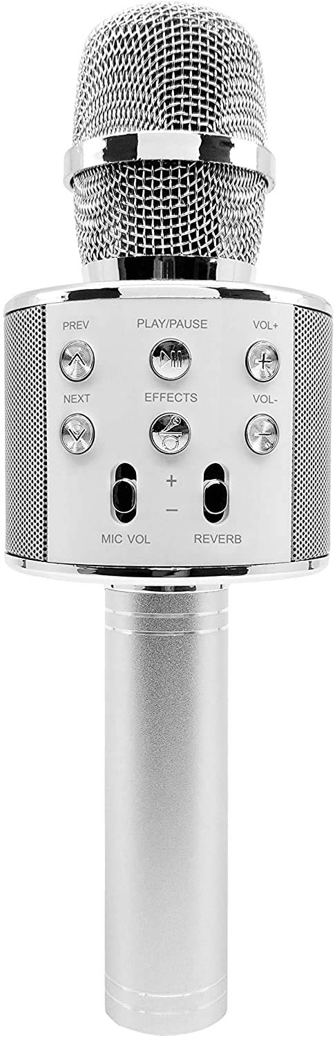 MR. MICROPHONEAs Seen on TV - Wireless Karaoke Microphone, Portable Handheld Rechargeable Karaoke Speaker Machine for Boys Girls Kids Singing, Compatible with iPhone Android PC