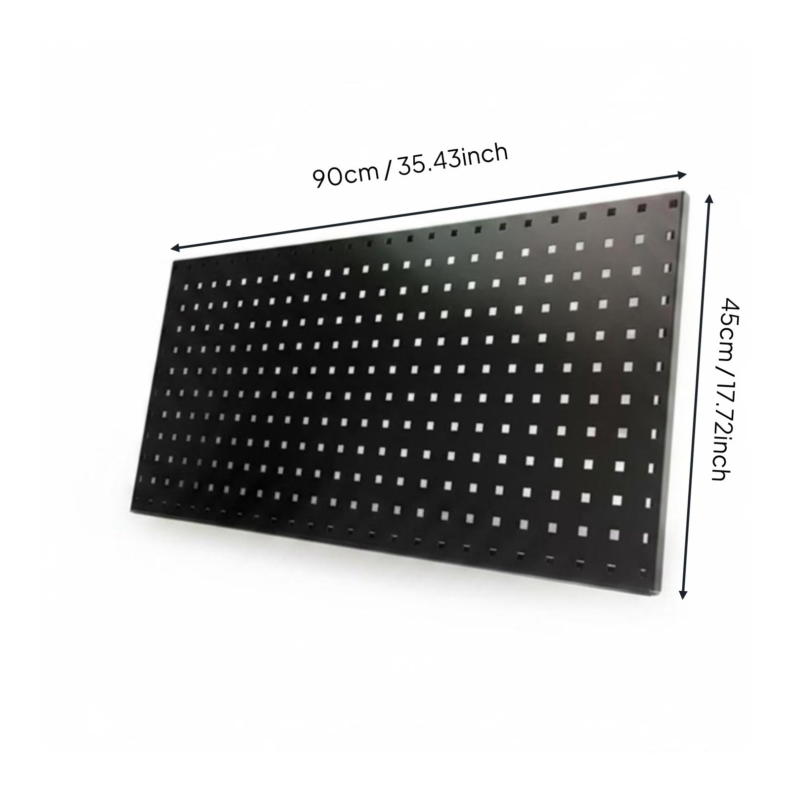Ganchos para Mantenimiento de Vehículos Tablero Perforado Organizador de Herramientas Panel de Pared Soporte con Accesorios Colgantes Metal y Plástico
