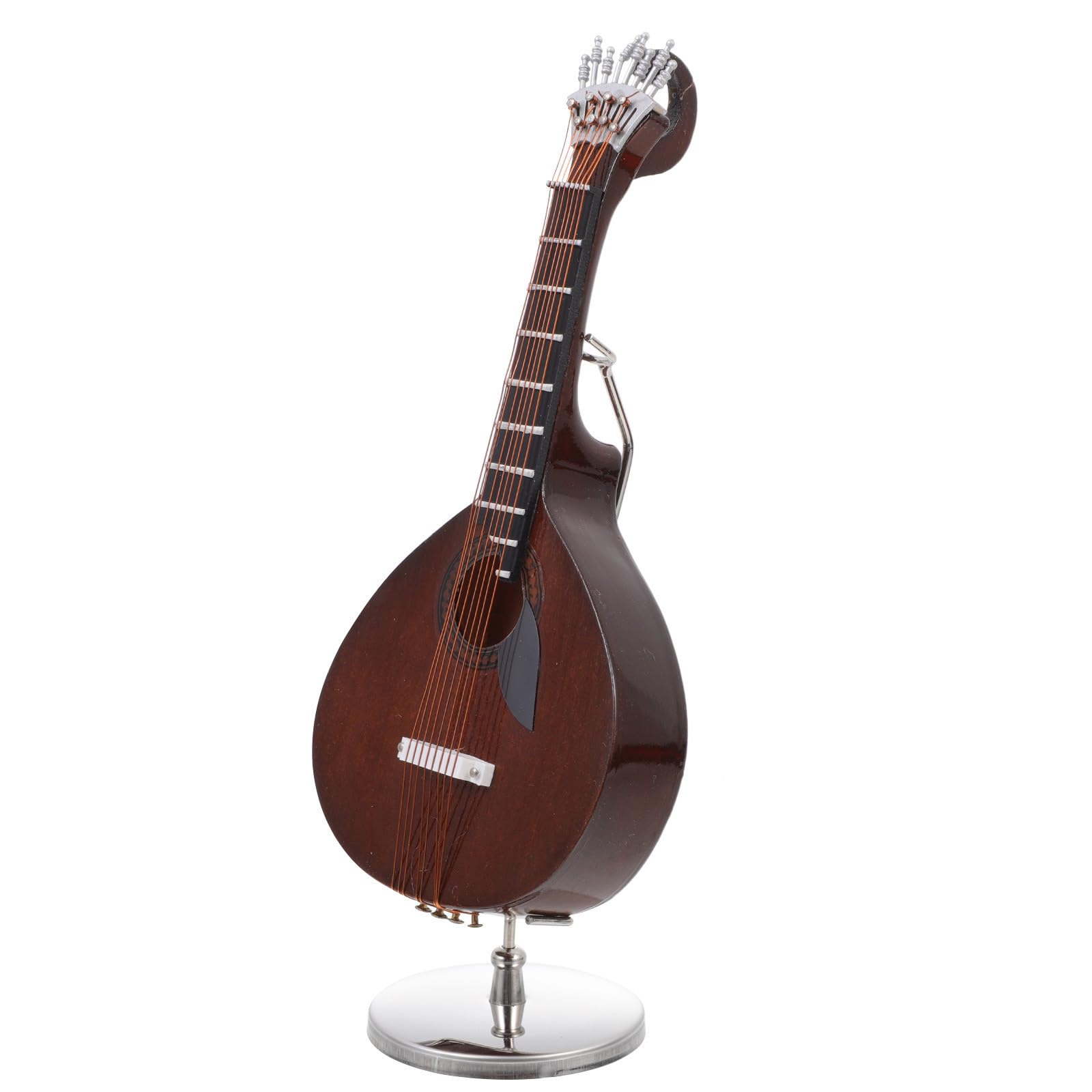 POPETPOP Modèle Miniature de Guitare Portugaise en Bois, Décoration Bureau - Les Beatles, Paul McCartney, John Lennon, RIngo Starr, George Harrison POPETPOP Modèle Miniature de Guitare Portugaise en Bois, Décoration Bureau
