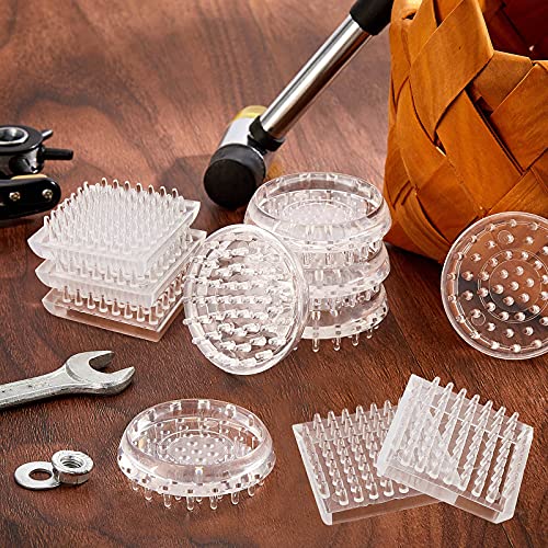 Protector de alfombra con pinchos y copas para patas de sofás y mesas 6