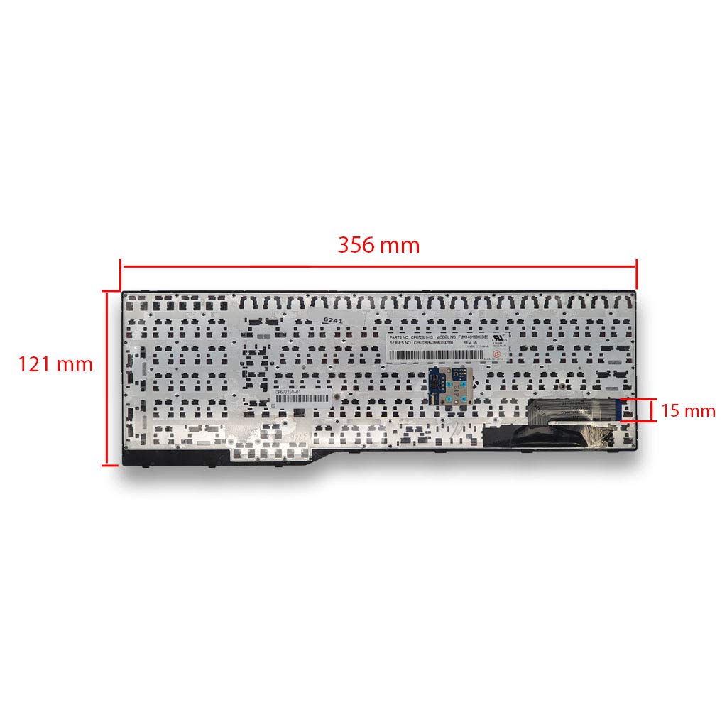 new net Keyboards - Tastiera Italiana Compatibile con Notebook Fujitsu CP690609-01 CP670825-04 CP629309-03671200484 CP691002-XX MP-12S96D0JD85W MP-12S93SUHD85W con Trackpoint