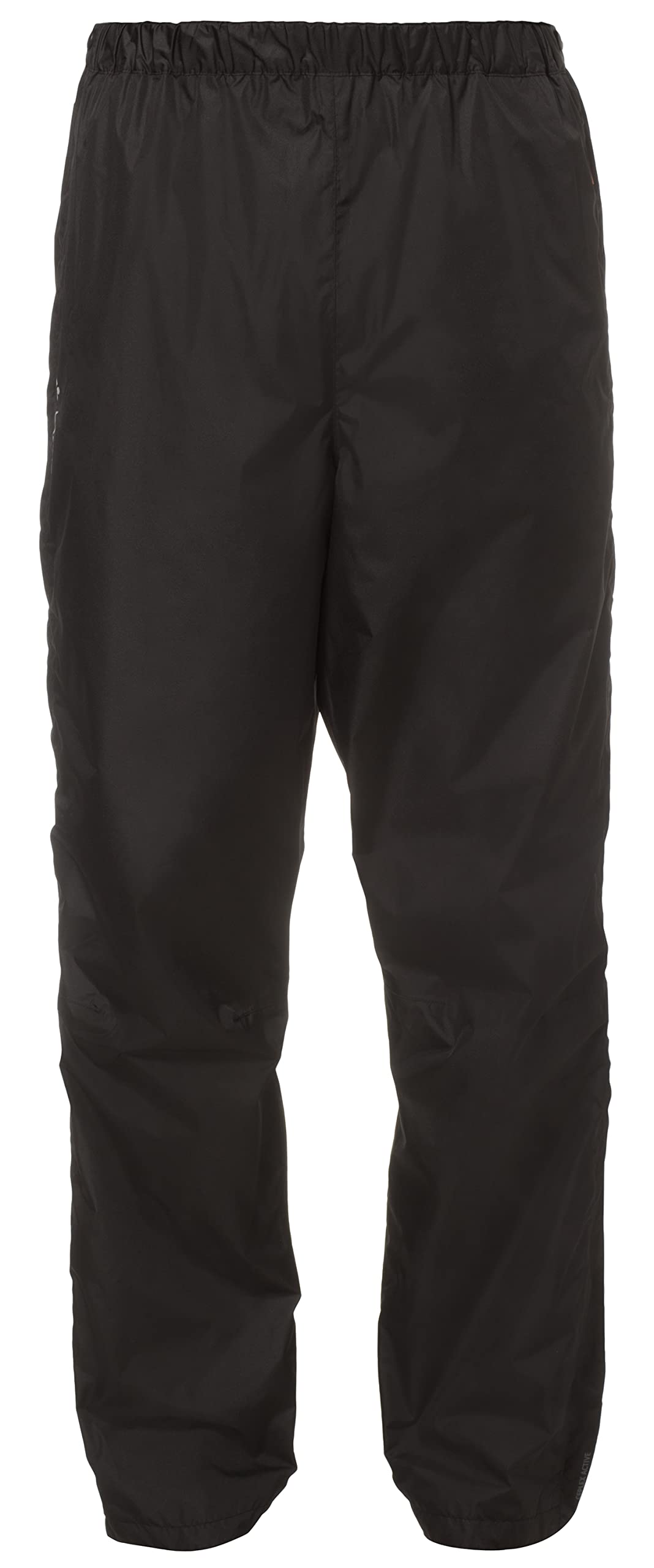 VAUDE Herren 2-Lagen Regenhose Fluid Full-Zip Pants II S/S, wasserdicht, Winddicht und atmungsaktiv, Kurzgröße